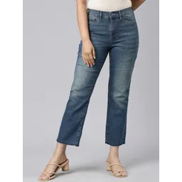 Go Colors Women Slim Fit Clean Look Light Fade Jeans-picture-28
