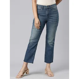 Go Colors Women Slim Fit Clean Look Light Fade Jeans-picture-38