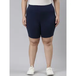 Go Colors Women Slim Fit Cycling Sports Shorts-image-20