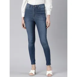 Go Colors Women Slim Fit Light Fade Jeans-picture-30