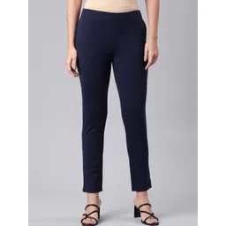 Go Colors Women Slim Fit Trousers-picture-18