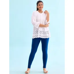 Go Colors Women Solid Slim-Fit Ankle Length Leggings-picture-20