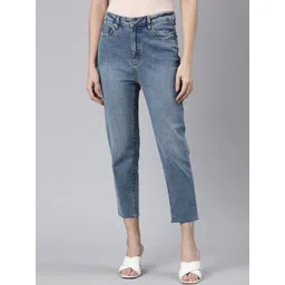 Go Colors Women Straight Fit Light Fade Jeans-picture-32