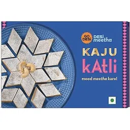 GO DESi Classic Kaju Katli 200 grams, Made with Cashew Nuts, Sweets Indian Mithai, Indian Sweets Gift Pack-picture-22