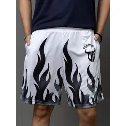 GO DEVIL Men Graphic Printed Regular Fit Mid-Rise Sports Shorts-picture-27
