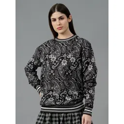 GO DEVIL Women Printed Sweatshirt-picture-28