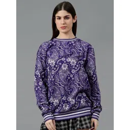 GO DEVIL Women Printed Sweatshirt-picture-26