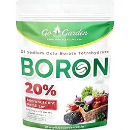Go Garden Boron 20% Micronutrient Fertilizer - Boosts Vegetable Growth, 250g Powder Fertilizer For Plants-picture-11