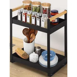 go hooked 2-Tier Metal Standing Rack Vanity Organizer-picture-18