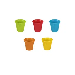 Go Hooked 5 Pieces Small Sunshine Planter Pot for Indoor & Outdoor Plants-picture-10