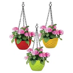go hooked Diamond Hanging Planter with Metal Hanging Chain-picture-40