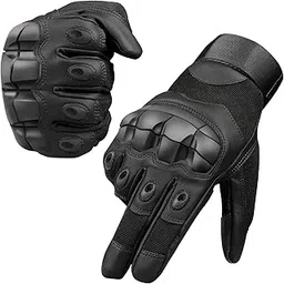 GOCART WITH G LOGO Tactical Gloves for Men, Hard Shell Knuckle Protection Motorcycle Gloves for Outdoor Work Riding Shooting Climbing Training (Design-4)-picture-12