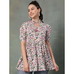 God Bless Floral Print Top-picture-19