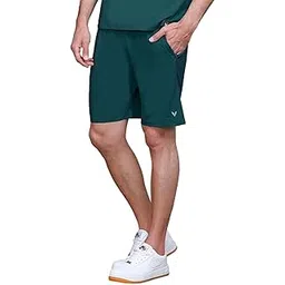 godfrey Cotton Half Trackpant with Zipper Pocket Shorts for Men | Outdoor Light Weight Sports-picture-16