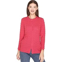 godfrey Ladies Winter Woolen Cardigans for Women with Pocket-picture-26