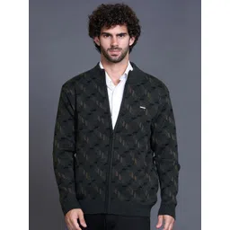 GODFREY Men Turtle Neck Front-Open Sweaters-picture-16