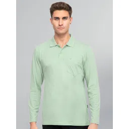 GODFREY Polo Collar Long Sleeves Cotton  T-shirt-picture-10