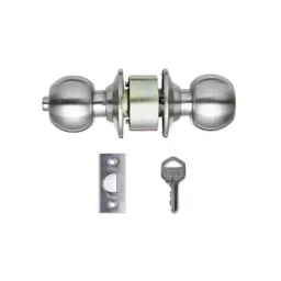 Godrej 5329 60 mm Satin Finish Keyed Door Knob Cylinder Lock-picture-38