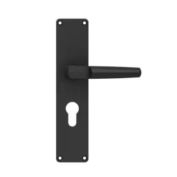 Godrej Door Handle Set 1CK EM 01 Matte Black 200 mm, 7754-picture-15