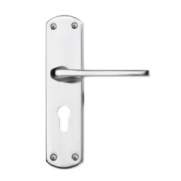 Godrej Door Handle Set 1CK EM 02 Satin Steel 200 mm, 7694-picture-24