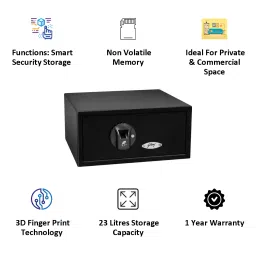 Godrej E-Bio 23 Litres Smart Locks (SEEC2600, Black) image 5