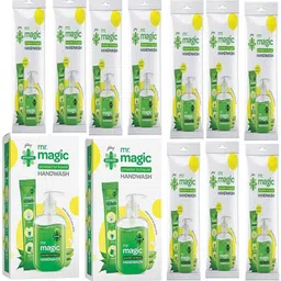 Godrej Magic power liquid hand wash 2 + refill 10 Hand Wash Pump + Refill (12 x 7.5 g) image 1
