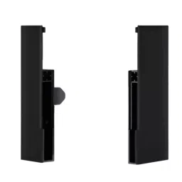 Godrej Metal & Glass Front Fascia Clip Slim Ergo Black 200 mm (8 inch), 8081-picture-44