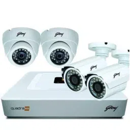 Godrej SeeThru Full HD CCTV Camera Kit without Hard Disk, 1 MP 2 Dome and 2 Bullet Camera-picture-15