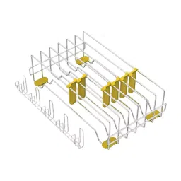 Godrej Skido Thali Organiser Stainless Steel 380-430 mm, 4275-picture-34