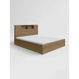 Godrej Interio Elys ?Brown ?Engineered Wood Queen Bed with Drawer Storage-picture-32