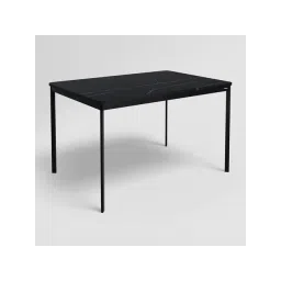 Godrej Interio Franky Black Metal 4 Seater Rectangular Dining Table-picture-46