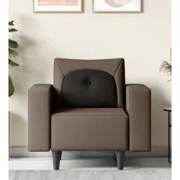 godrej interio Pangram Fabric 1 Seater Sofa In Taupe Colour-picture-16