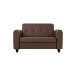 Godrej Interio Rewind Crush Brown Leatherette 2 Seater Sofa-picture-42