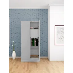 Godrej Interio Slimline 2-Door Steel Almirah, Royal Ivory (1-Year Warranty, 1 Locker)-picture-12