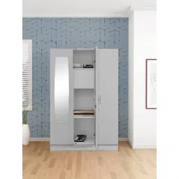 Godrej Interio Slimline 3-Door Steel Almirah, Royal Ivory (1-Year Warranty, 1 Locker)-picture-19