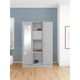 Godrej Interio Slimline 3-Door Steel Almirah, Royal Ivory (1-Year Warranty, 1 Locker)-picture-16