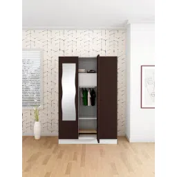 Godrej Interio Slimline 3-Door Steel Almirah, Russet (1-Year Warranty, 1 Locker, 2 Drawers)-picture-37