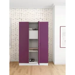 Godrej Interio Slimline 3-Door Steel Almirah, Tex Purple (1-Year Warranty, 1 Locker)-picture-20