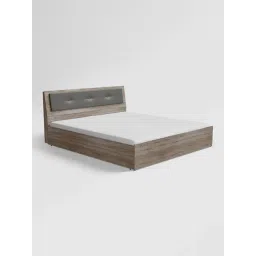 Godrej Interio Stud Sonoma Oak Engineered Wood King Bed-picture-39