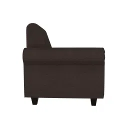 Godrej Interio Supreme Advance Dark Brown Wood 1 Seater Sofa image 5