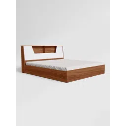 Godrej Interio Zion Advance Brown Engineered Wood Queen Bed-picture-29