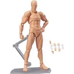 GODSDWARES Movable Action Figure, Action Figure Anime, Drawing Action Figure Model DIY Doll Joint Movable for Sketching Male | TV, Movie & Video Games | Action Figures-picture-13