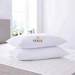 goga LUXURY Cotton Solid Sleeping Pillow Pack of 2-picture-26