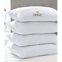 goga LUXURY Cotton Solid Sleeping Pillow Pack of 4-picture-21