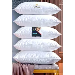 goga LUXURY Cotton Solid Sleeping Pillow Pack of 5-picture-22
