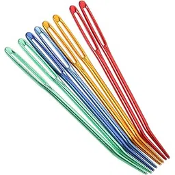 Gogogmee 8pcs Large-Eye Blunt Needles for Yarn Crafting Darning Needles Vibrant Colors for Knitting Hats Sweaters and Gloves-picture-28