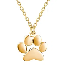 Goho Paw Print Pendant With Chain-picture-18