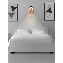 Gojeeva Brown & White 4 Pieces Textured Contemporary Wooden Ceiling Lamps-picture-13