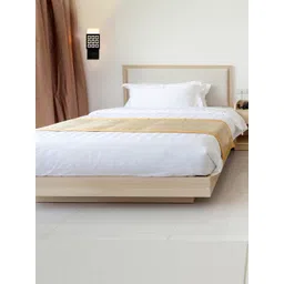 Gojeeva Brown Wood Square Wall Lamps-picture-11