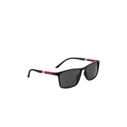 Gold Berg Unisex Grey Lens & Black Square Sunglasses with UV Protected Lens-picture-11